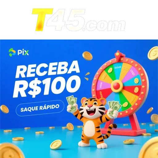 T45 Ganhe R$ 100,00 Gratis